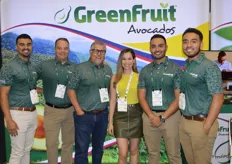 Smiles in the booth of Team GreenFruit. The company just received organic certification for their avocado farms in Colombia.